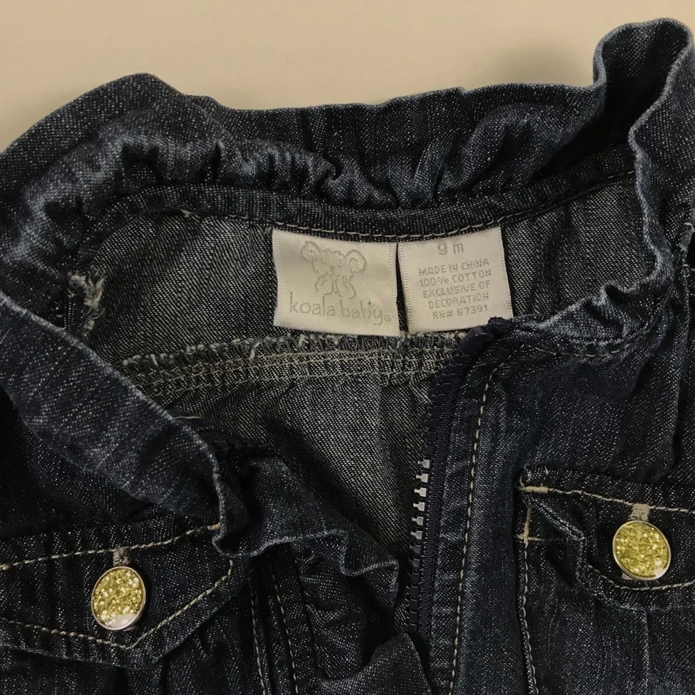 Koala‎ Baby denim jacket size 9 months